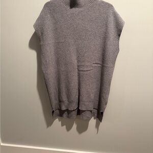 Cyrus Women's Charcoal Cowl Neck Sweater